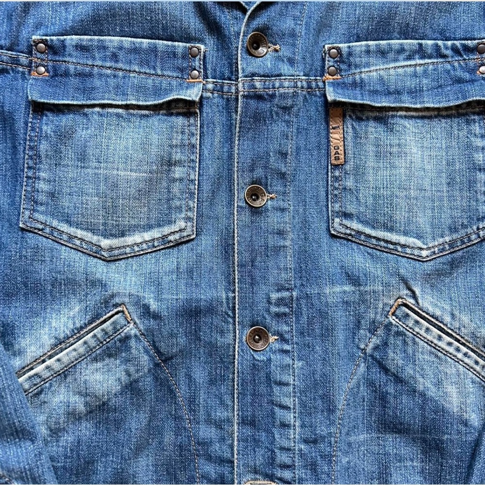 Gas Denim Vintage Faded Jacket - Picture 3 of 5